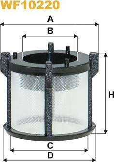 WIX Filters WF10220 - Топливный фильтр unicars.by