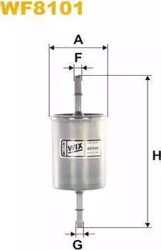 Febi Bilstein 17634 - Топливный фильтр unicars.by