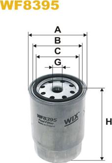 WIX Filters WF8395 - Топливный фильтр unicars.by