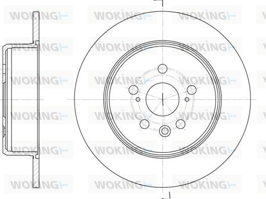 DJ Parts BD2420 - Тормозной диск unicars.by