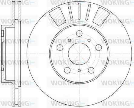 Pex 14.0553 - Тормозной диск unicars.by