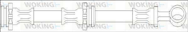 Woking G1904.28 - Тормозной шланг unicars.by