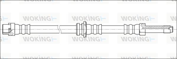 Woking G1901.91 - Тормозной шланг unicars.by