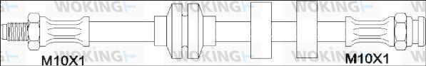 Woking G1901.73 - Тормозной шланг unicars.by