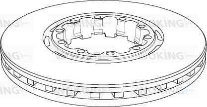 Woking NSA1153.20 - Тормозной диск unicars.by