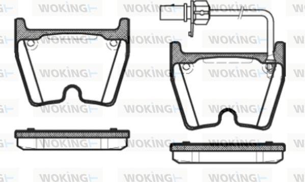 TRW Engine Component GDB1688 - Тормозные колодки, дисковые, комплект unicars.by