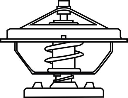 WXQP 120129 - Термостат охлаждающей жидкости / корпус unicars.by