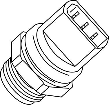 WXQP 351729 - Термовыключатель, вентилятор радиатора / кондиционера unicars.by