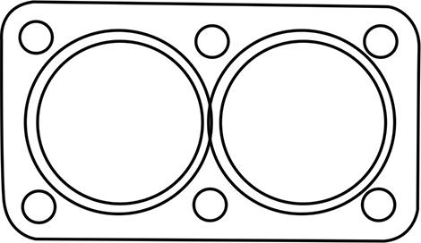 WXQP 311401 - Прокладка, труба выхлопного газа unicars.by