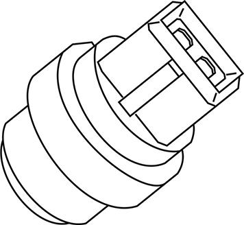 WXQP 320561 - Датчик, температура охлаждающей жидкости unicars.by