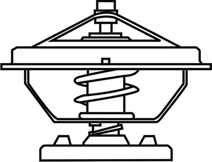 WXQP 220049 - Термостат охлаждающей жидкости / корпус unicars.by