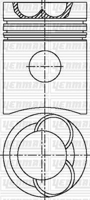 Yenmak 31-04079-000 - Поршень unicars.by