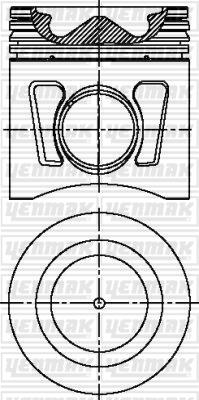 Yenmak 31-04864-000 - Поршень unicars.by