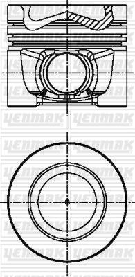 Yenmak 31-04341-000 - Поршень unicars.by