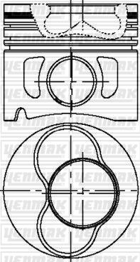 Yenmak 31-04313-000 - Поршень unicars.by