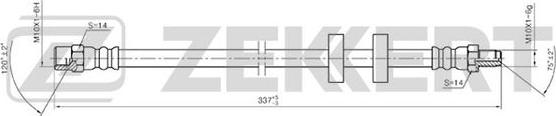 Zekkert BS-9045 - Тормозной шланг unicars.by