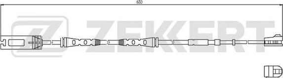 Zekkert BS-8034 - Сигнализатор, износ тормозных колодок unicars.by