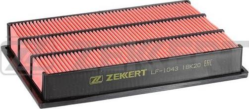 Zekkert LF-1043 - Воздушный фильтр, двигатель unicars.by