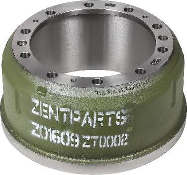 ZENTPARTS Z01609 - Тормозной барабан unicars.by