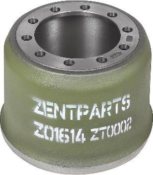 ZENTPARTS Z01614 - Тормозной барабан unicars.by