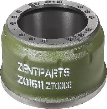 ZENTPARTS Z01611 - Тормозной барабан unicars.by