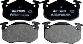 ZENTPARTS Z07418 - Тормозные колодки, дисковые, комплект unicars.by