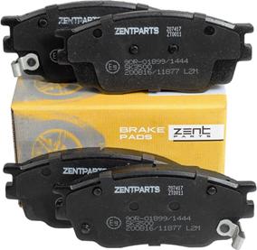 ZENTPARTS Z07417 - Тормозные колодки, дисковые, комплект unicars.by