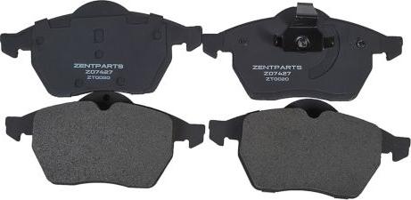 ZENTPARTS Z07427 - Тормозные колодки, дисковые, комплект unicars.by