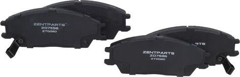 ZENTPARTS Z07596 - Тормозные колодки, дисковые, комплект unicars.by