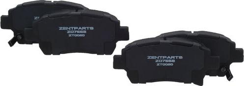 ZENTPARTS Z07668 - Тормозные колодки, дисковые, комплект unicars.by