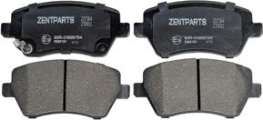 ZENTPARTS Z07364 - Тормозные колодки, дисковые, комплект unicars.by