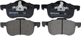 ZENTPARTS Z07376 - Тормозные колодки, дисковые, комплект unicars.by