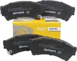 ZENTPARTS Z07298 - Тормозные колодки, дисковые, комплект unicars.by