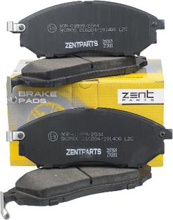 ZENTPARTS Z07269 - Тормозные колодки, дисковые, комплект unicars.by