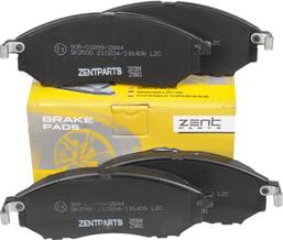 ZENTPARTS Z07269 - Тормозные колодки, дисковые, комплект unicars.by