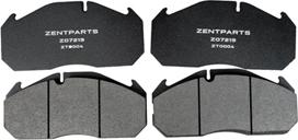 ZENTPARTS Z07219 - Тормозные колодки, дисковые, комплект unicars.by