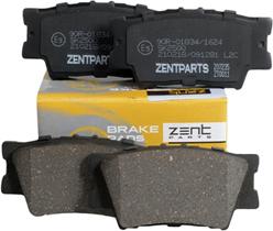 ZENTPARTS Z07235 - Тормозные колодки, дисковые, комплект unicars.by