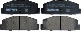 ZENTPARTS Z07276 - Тормозные колодки, дисковые, комплект unicars.by