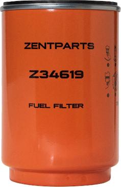 ZENTPARTS Z34619 - Топливный фильтр unicars.by