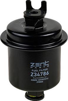 ZENTPARTS Z34786 - Топливный фильтр unicars.by