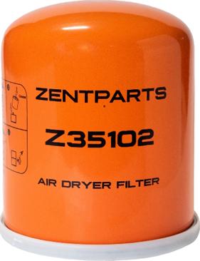 ZENTPARTS Z35102 - Патрон осушителя воздуха, пневматическая система unicars.by