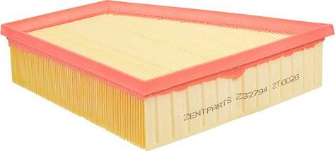 ZENTPARTS Z32794 - Воздушный фильтр, двигатель unicars.by