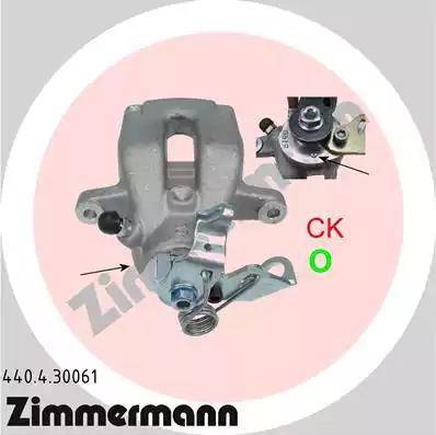 Zimmermann 440.4.30061 - Тормозной суппорт unicars.by