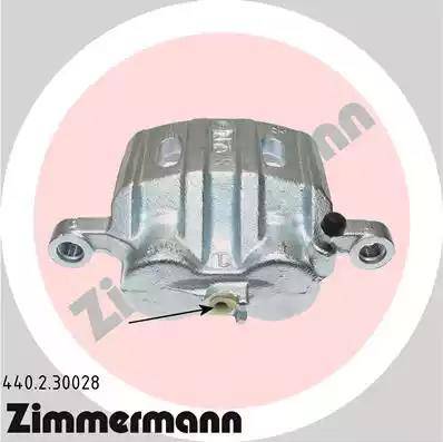 Zimmermann 440.2.30028 - Тормозной суппорт unicars.by