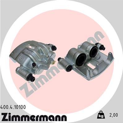 Zimmermann 400.4.10100 - Тормозной суппорт unicars.by