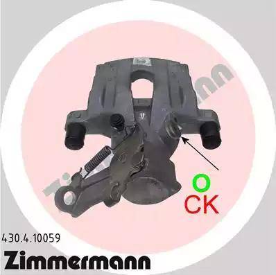 Zimmermann 430.4.10059 - Тормозной суппорт unicars.by