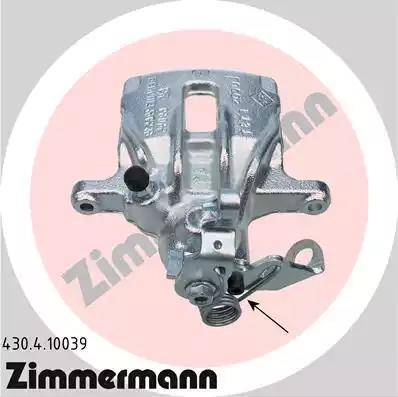 Zimmermann 430.4.10039 - Тормозной суппорт unicars.by