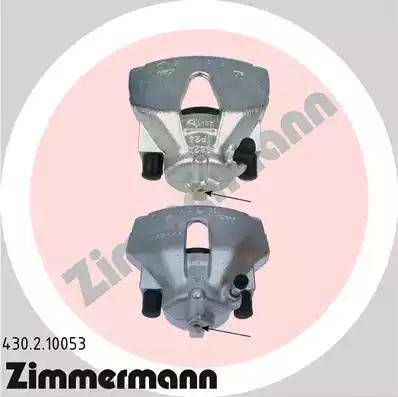 Zimmermann 430.2.10053 - Тормозной суппорт unicars.by