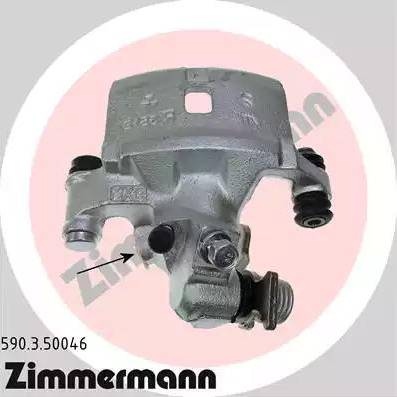 Zimmermann 590.3.50046 - Тормозной суппорт unicars.by