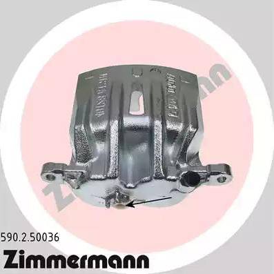 Zimmermann 590.2.50036 - Тормозной суппорт unicars.by